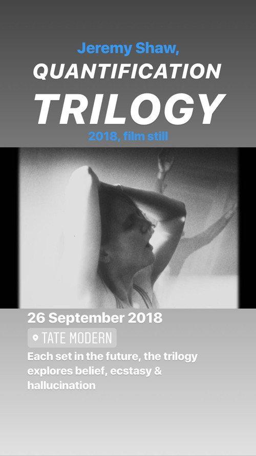 Quantification Trilogy 2018 official movie poster
