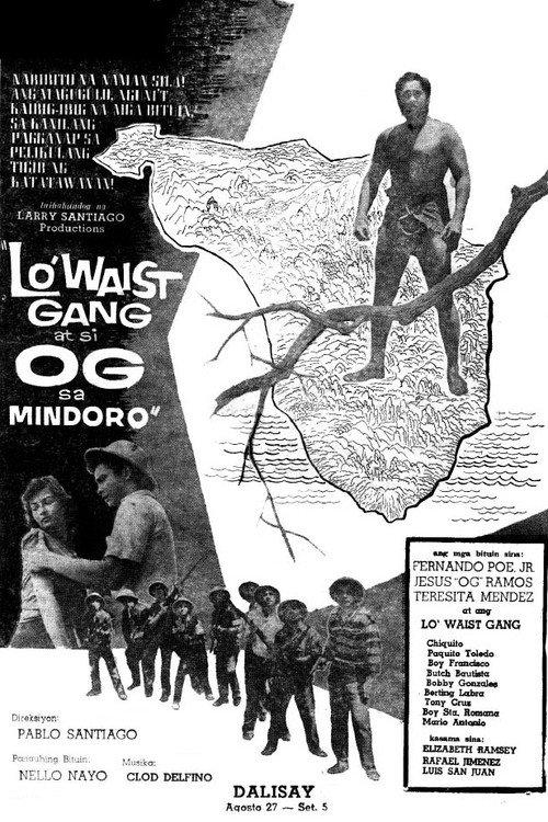 Lo'Waist Gang at si Og sa Mindoro 1958 official movie poster