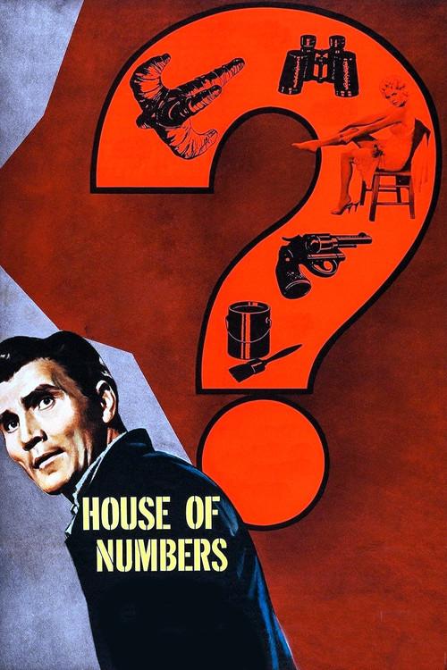 House of Numbers 1957 official movie poster