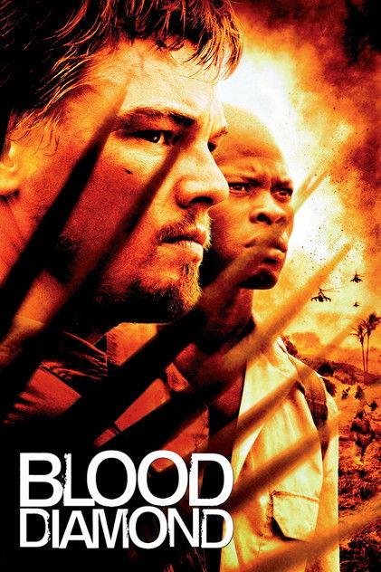 Blood Diamond 2006 official movie poster