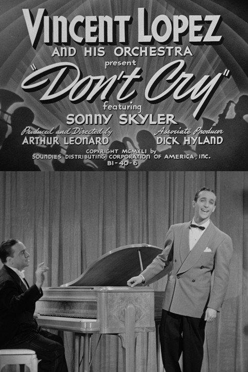 Don't Cry 1941 official movie poster