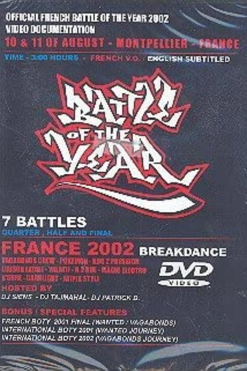 Official French Battle Of The Year 2002 2003 official movie poster