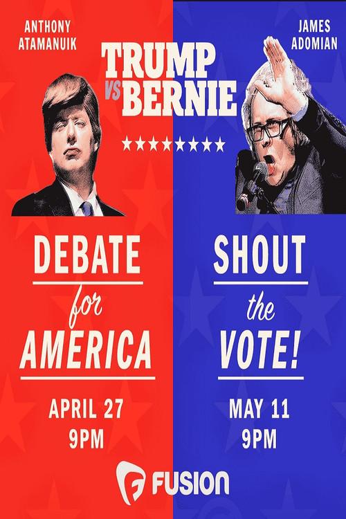 Trump vs. Bernie: Shout the Vote! 2016 official movie poster
