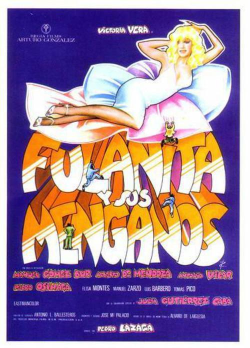 Fulanita y sus menganos 1976 official movie poster