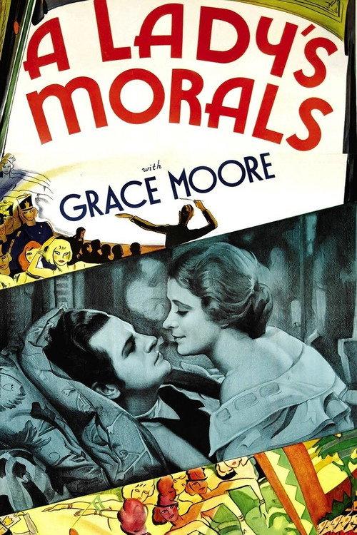 A Lady's Morals 1930 official movie poster