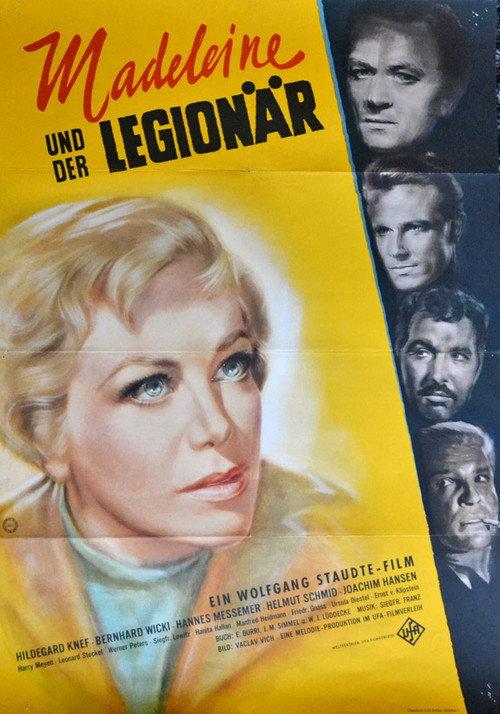 Escape from Sahara 1958 official movie poster
