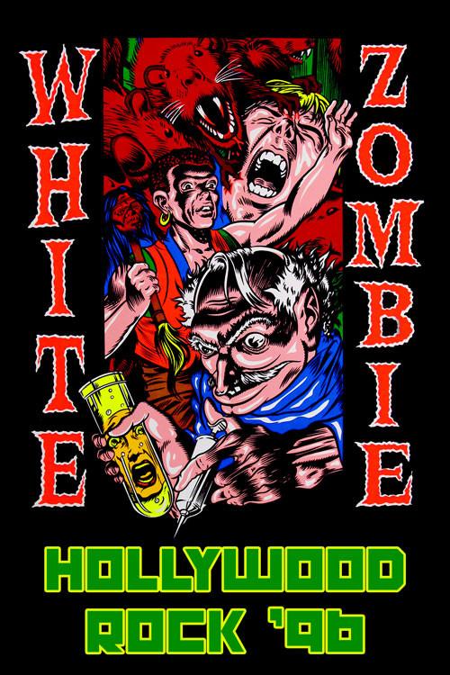 White Zombie: Hollywood Rock '96 1996 official movie poster