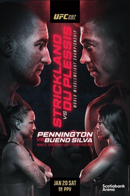 UFC 297: Strickland vs. du Plessis 2024 official movie poster