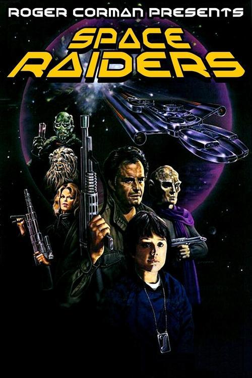 Space Raiders 1983 official movie poster