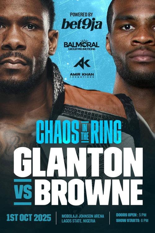 Brandon Glanton vs. Marcus Browne 2025 official movie poster