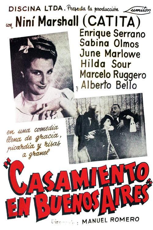 Marriage in Buenos Aires 1940 official movie poster