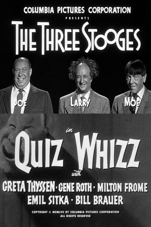 Quiz Whizz 1958 official movie poster