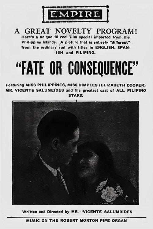 Fate and Consequence 1926 official movie poster