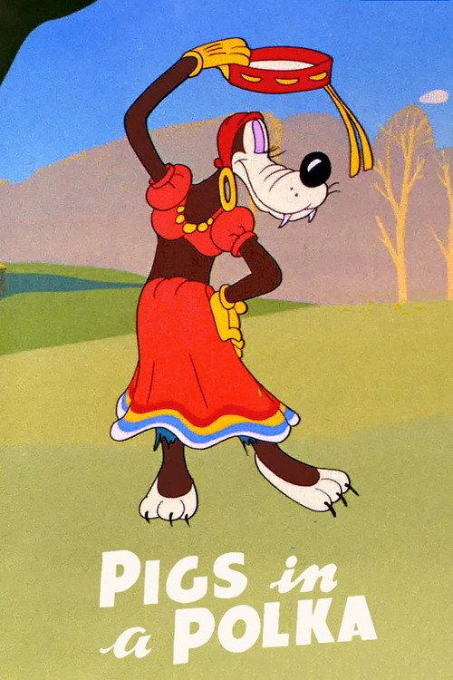 Pigs in a Polka 1943 official movie poster