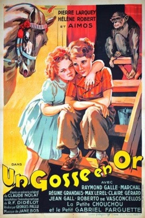 Un gosse en or 1939 official movie poster