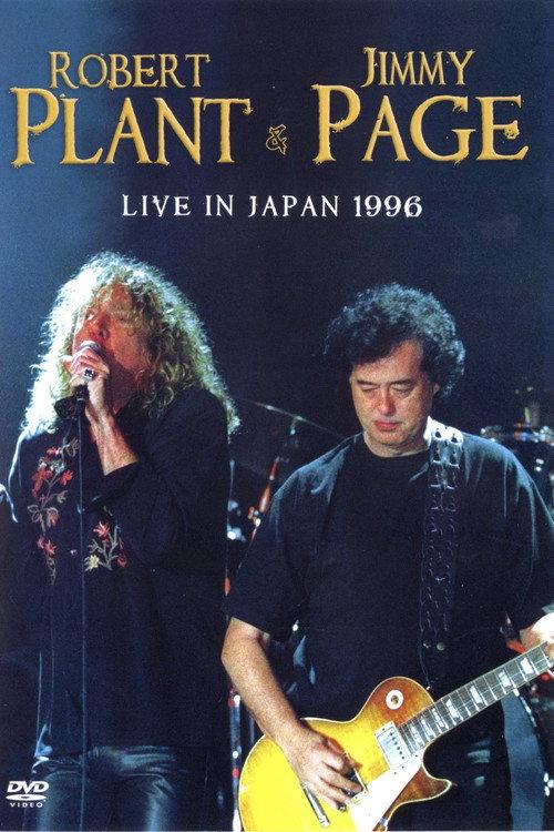 Robert Plant & Jimmy Page: Live In Japan 1996 1996 official movie poster