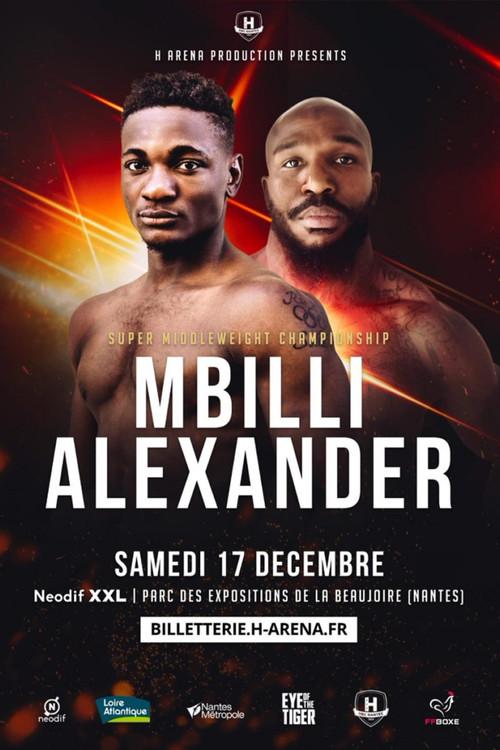 Christian Mbilli vs. Vaughn Alexander 2022 official movie poster