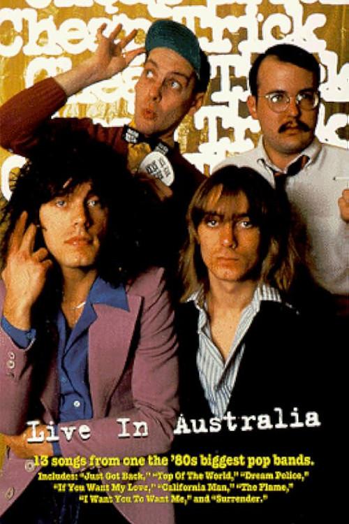 Cheap Trick: Live in Australia 2005 official movie poster