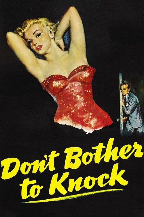 Don't Bother to Knock 1952 official movie poster