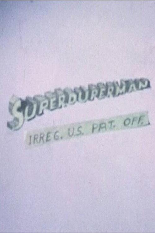 Superduperman 1962 official movie poster
