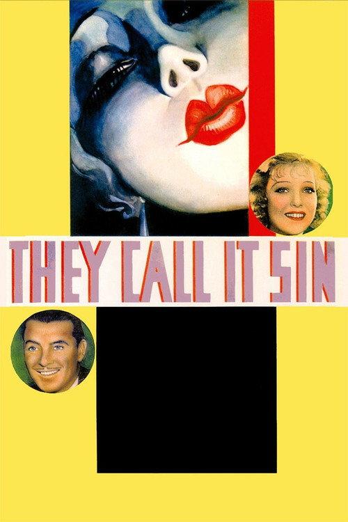 They Call It Sin 1932 official movie poster