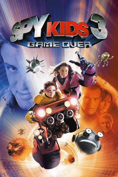 Spy Kids 3-D: Game Over 2003 official movie poster