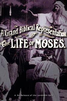 The Life of Moses 1909 official movie poster