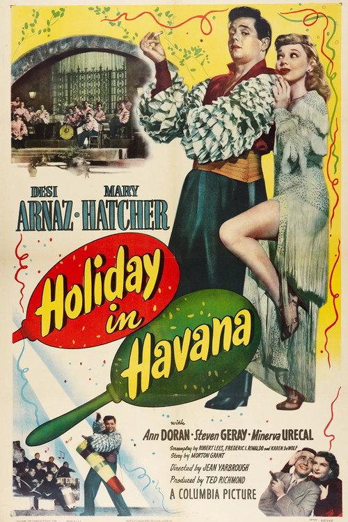 Holiday in Havana 1949 official movie poster