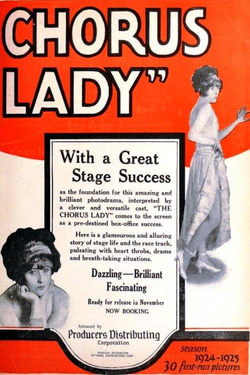 The Chorus Lady 1924 official movie poster