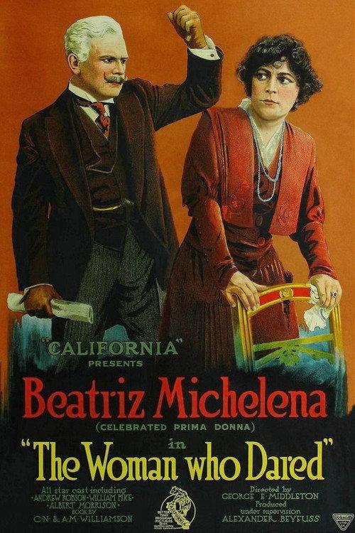 The Woman Who Dared 1916 official movie poster