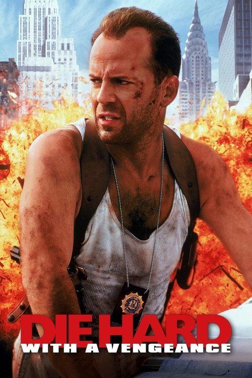Die Hard: With a Vengeance 1995 official movie poster
