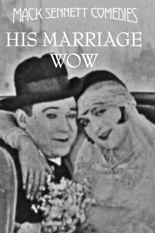 His Marriage Wow 1925 official movie poster