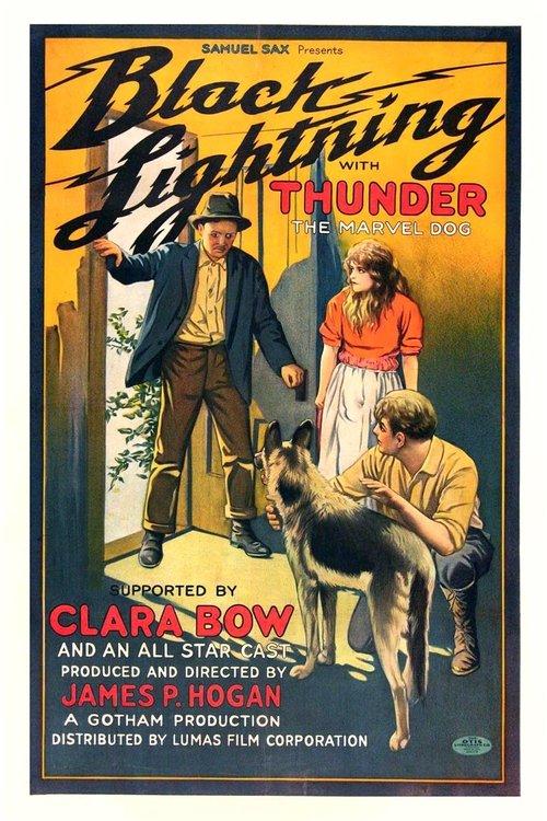 Black Lightning 1924 official movie poster