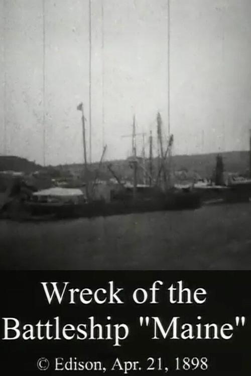 Wreck of the Battleship 'Maine' 1898 official movie poster