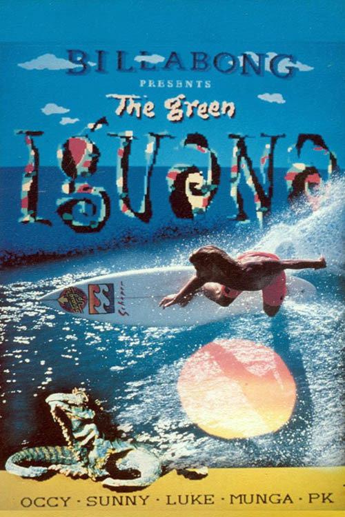 The Green Iguana 1992 official movie poster