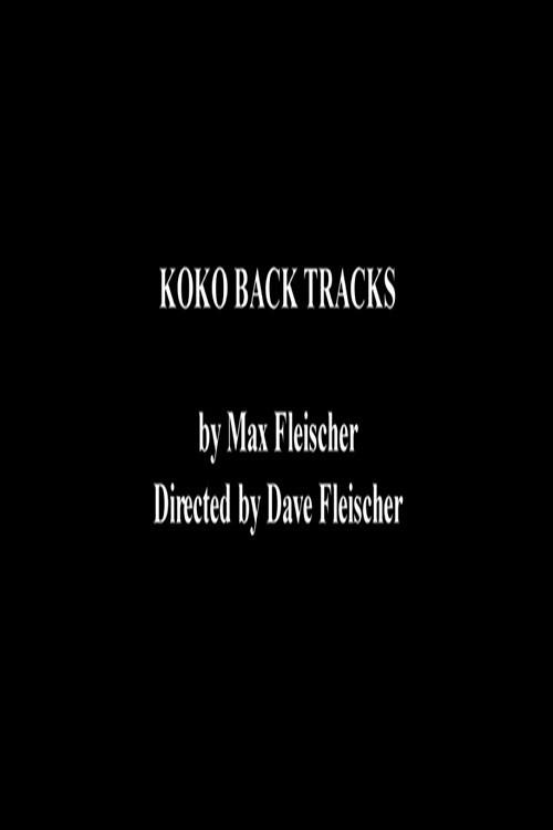 Koko Back Tracks 1927 official movie poster