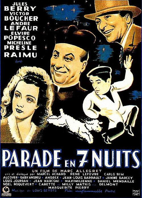 Parade in 7 Nights 1941 official movie poster