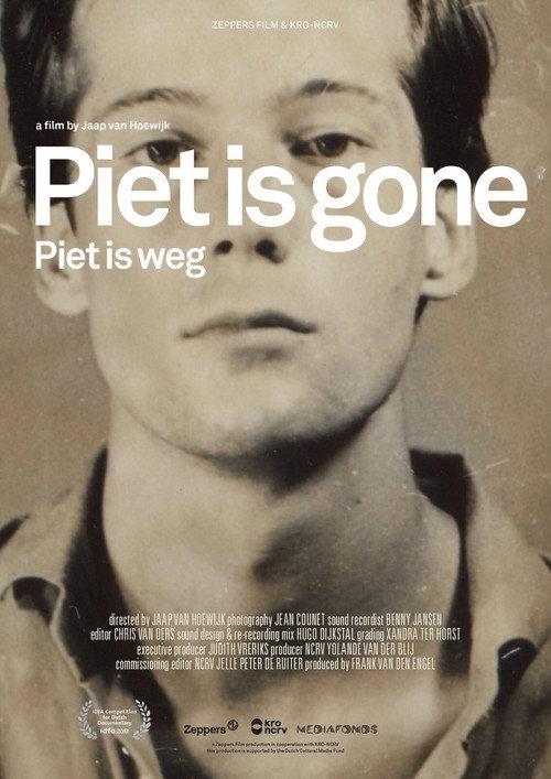 Piet is Gone 2018 official movie poster