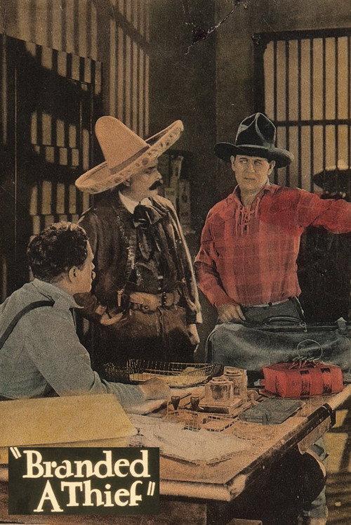 Branded a Thief 1924 official movie poster