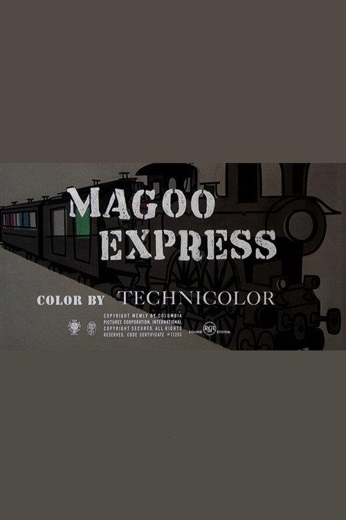 Magoo Express 1955 official movie poster