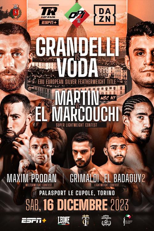 Francesco Grandelli vs. Stefan Voda 2023 official movie poster