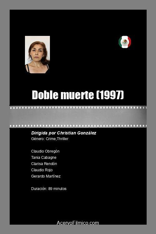 Doble muerte 1999 official movie poster