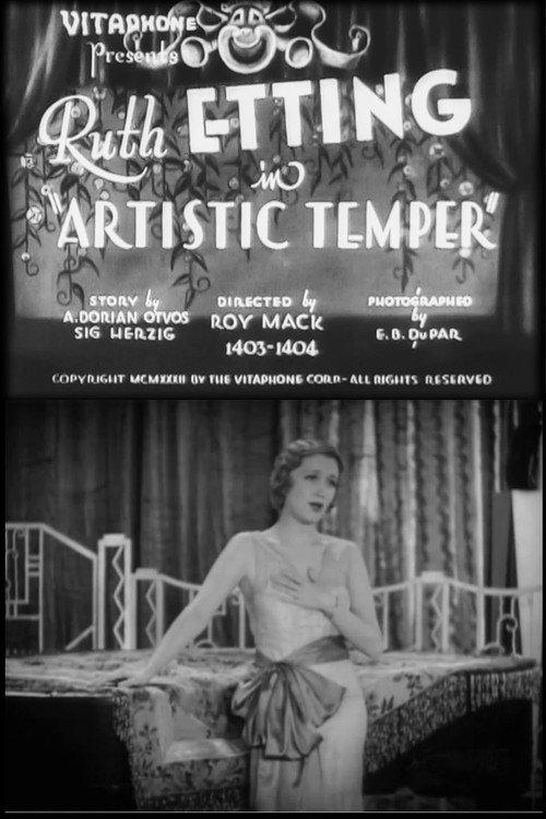Artistic Temper 1932 official movie poster