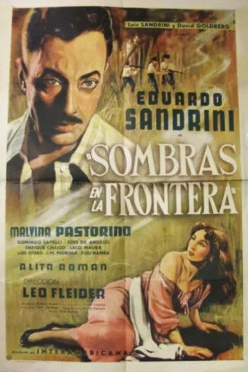 Sombras en la frontera 1951 official movie poster