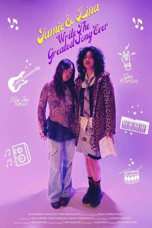Jamie & Lina Write the Greatest Song Ever 2026 official movie poster