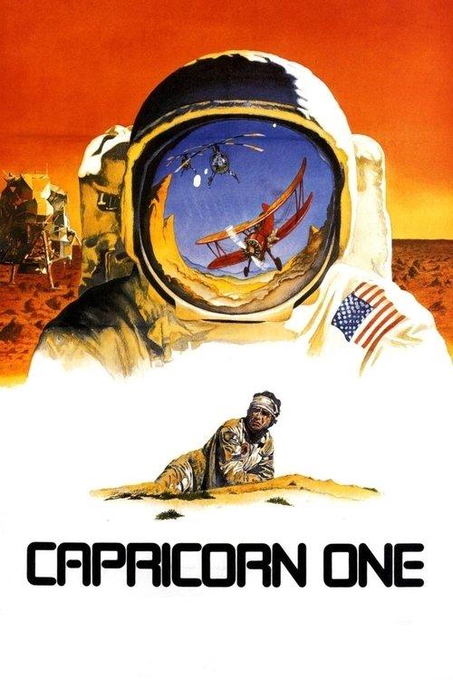 Capricorn One 1977 official movie poster