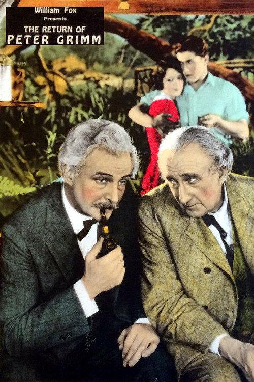 The Return of Peter Grimm 1926 official movie poster