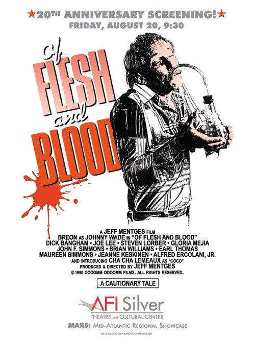 Of Flesh and Blood 1990 official movie poster