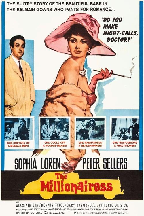 The Millionairess 1960 official movie poster