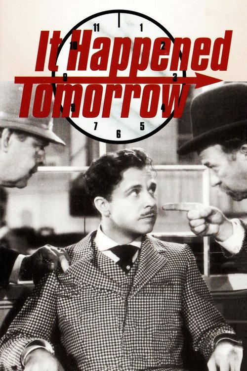 It Happened Tomorrow 1944 official movie poster